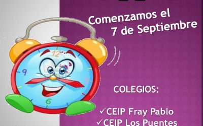 COMIENZO AULA MATINAL – 7 DE SEPTIEMBRE