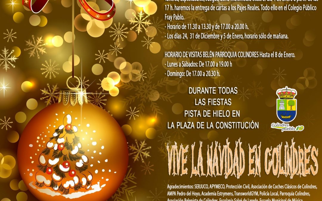 El Ayuntamiento de Colindres organiza una Navidad cargada de actividades