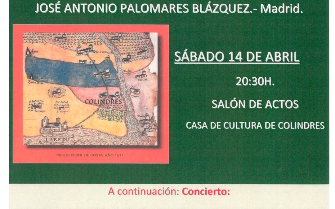 XX CERTAMEN LITERARIO VILLA DE COLINDRES, ENTREGA DE PREMIOS Y PRESENTACIÓN DE LIBRO