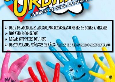 CAMPAMENTO URBANO – COLINDRES 2018