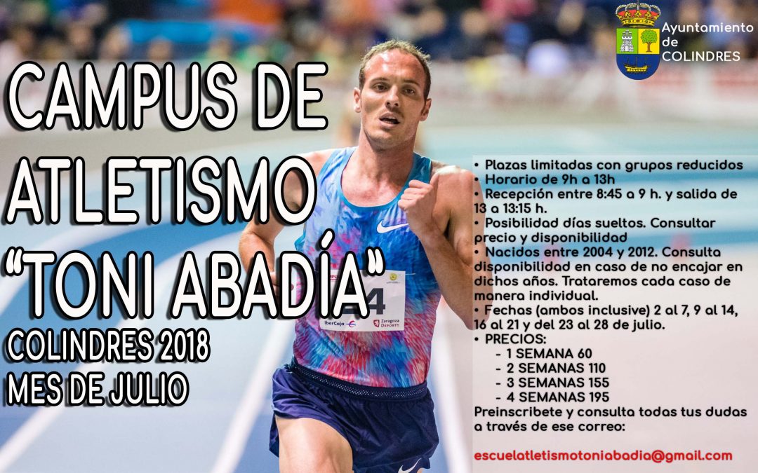 CAMPUS DE ATLETISMO «TONI ABADÍA»