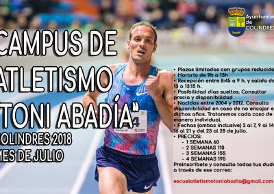 CAMPUS DE ATLETISMO «TONI ABADÍA»