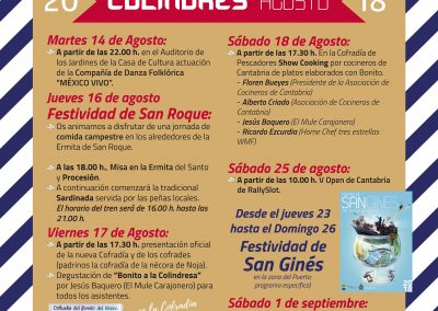 FIESTAS SAN ROQUE Y SAN GINES (programa específico)