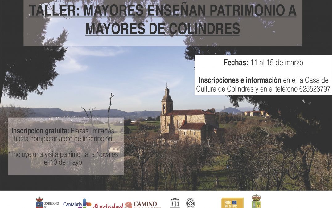 TALLER: MAYORES ENSEÑAN PATRIMONIO A MAYORES DE COLINDRES