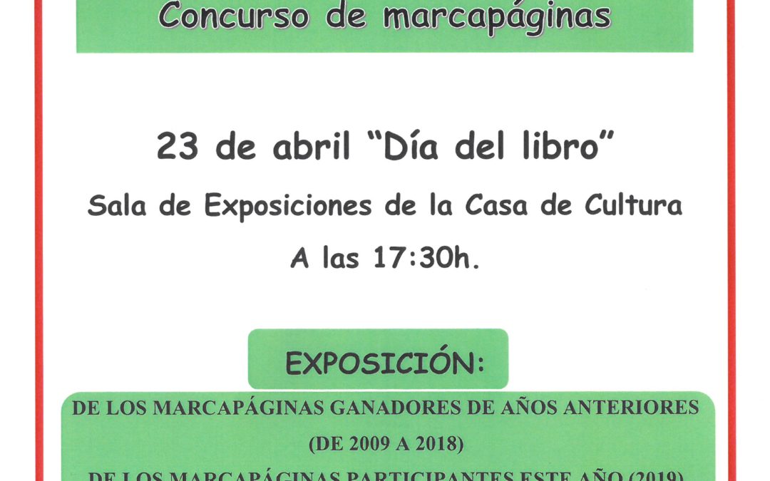 CONCURSO MARCAPAGINAS