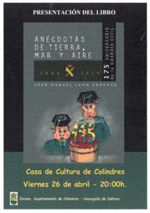 cartel libro anécdotas Guardia Civil