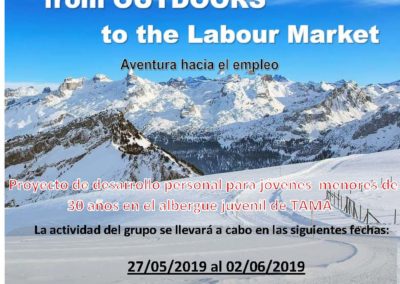 from OUTDOORS to the Labour Market – Aventura hacia el empleo
