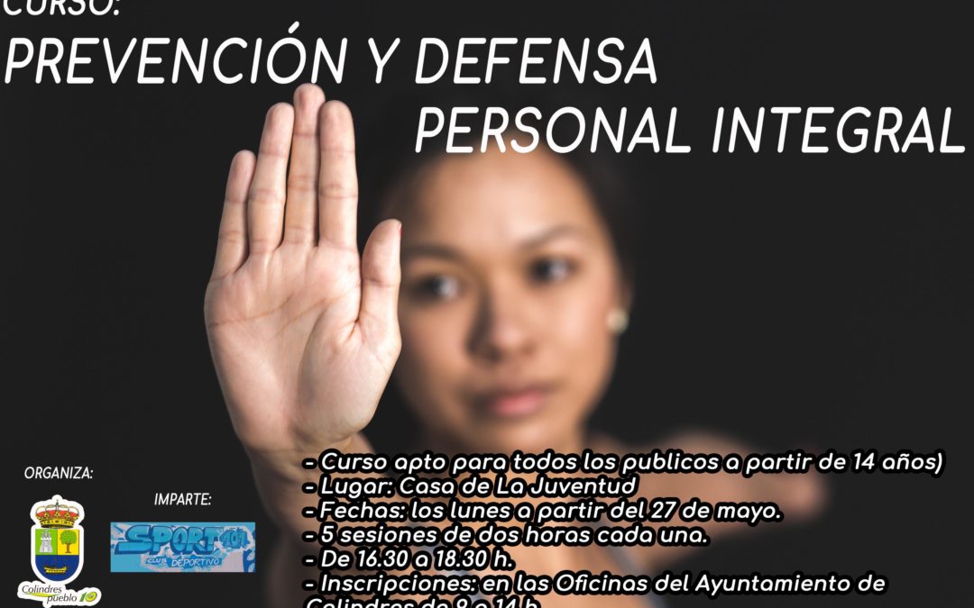 CURSO: PREVENCIÓN Y DEFENSA PERSONAL INTEGRAL