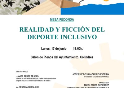 CURSOS DE VERANO DE LA UNIVERSIDAD DE CANTABRIA – MESAS REDONDAS DEPORTE