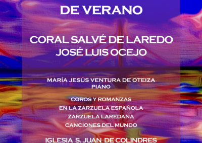 MÚSICA PARA UNA NOCHE DE VERANO – CORAL SALVÉ DE LAREDO