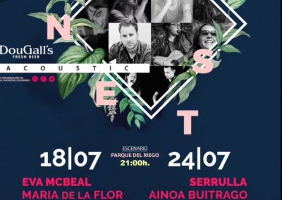 SUNSET  ACOUSTIC 2019 – 18 DE JULIO DE 2019 A LAS 21.00 H.