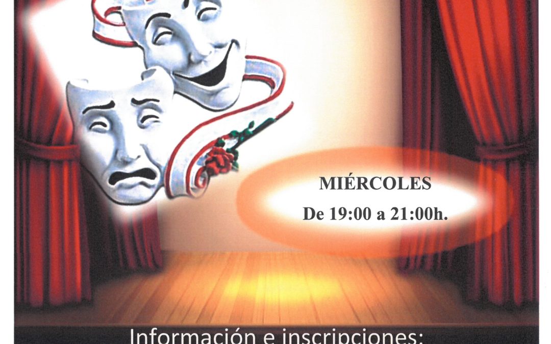 TALLERES DE TEATRO PARA JÓVENES Y ADULTOS