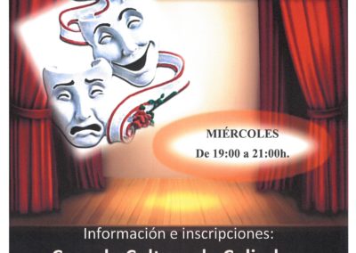 TALLERES DE TEATRO PARA JÓVENES Y ADULTOS