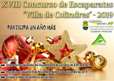 CONCURSO ESCAPARATES 2019