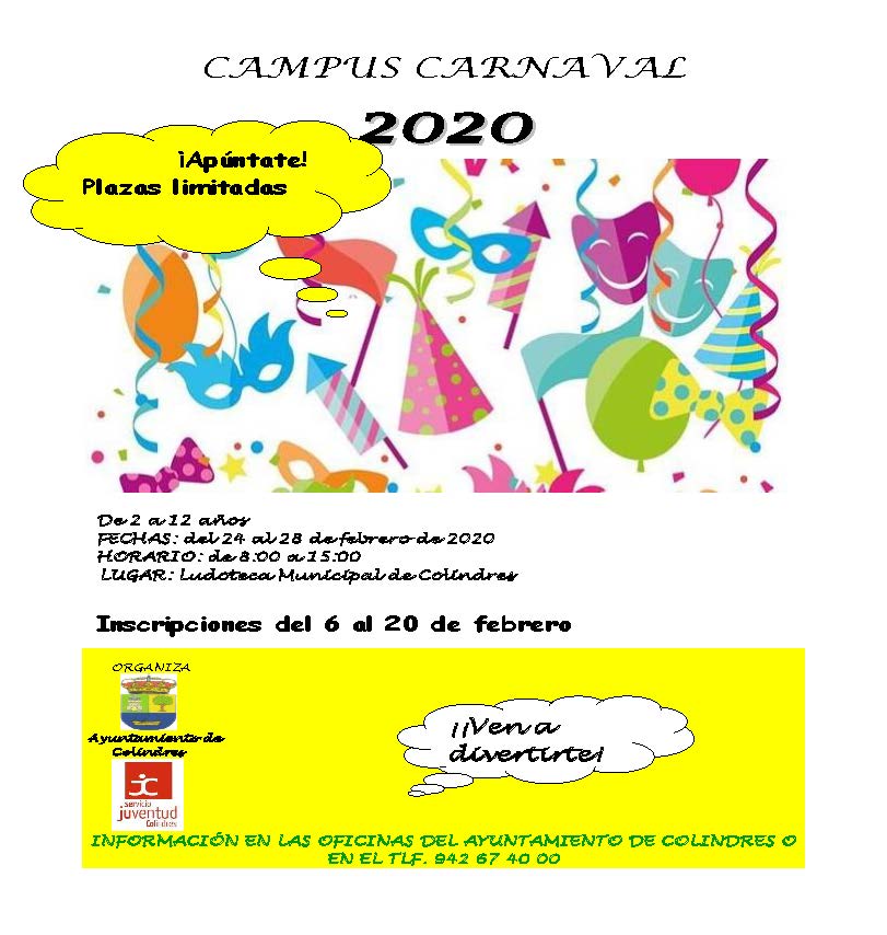 campus carnaval 2020