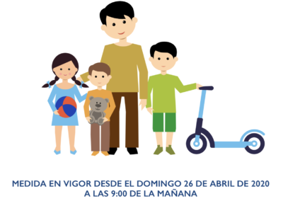 GUÍA DE BUENAS PRÁCTICAS EN LAS SALIDAS DE LA POBLACIÓN INFANTIL DURANTE EL ESTADO DE ALARMA