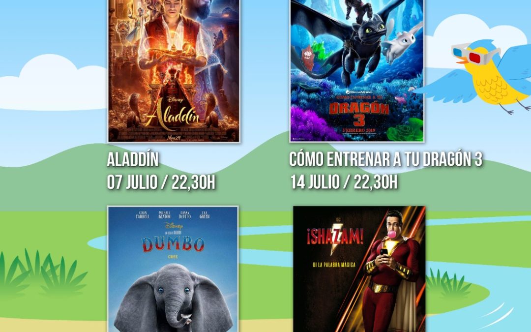 Colindres estrena mañana el cine de verano con la proyección de “Aladdin”