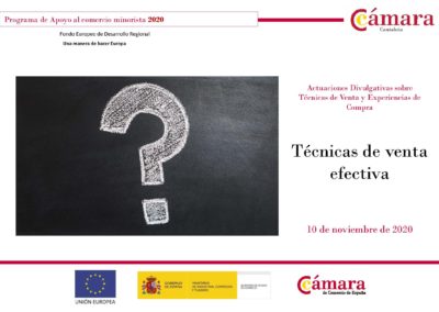 TÉCNICAS DE VENTA EFECTIVA