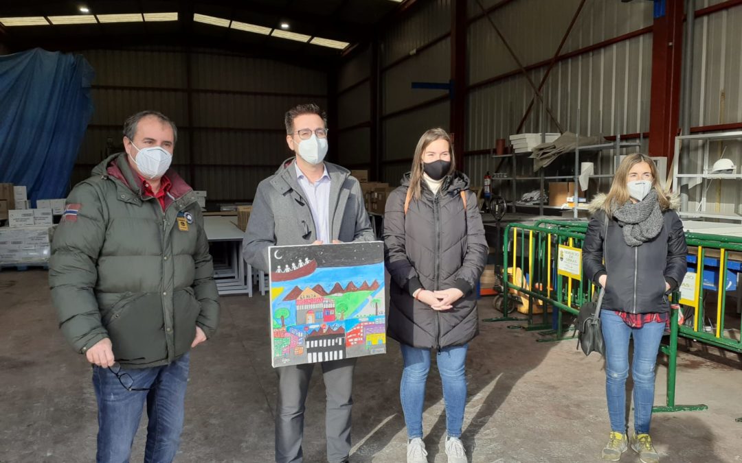COLINDRES RECIBE UNA DONACIÓN SOLIDARIA DE LA FUNDACIÓN DIAGRAMA