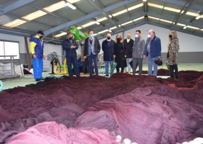 Blanco destaca las inversiones del Gobierno de Cantabria en la Cofradía de San Ginés de Colindres  
