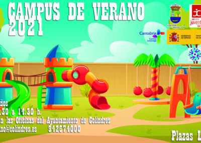 El Campus de Verano de Colindres arrancará el mes de julio