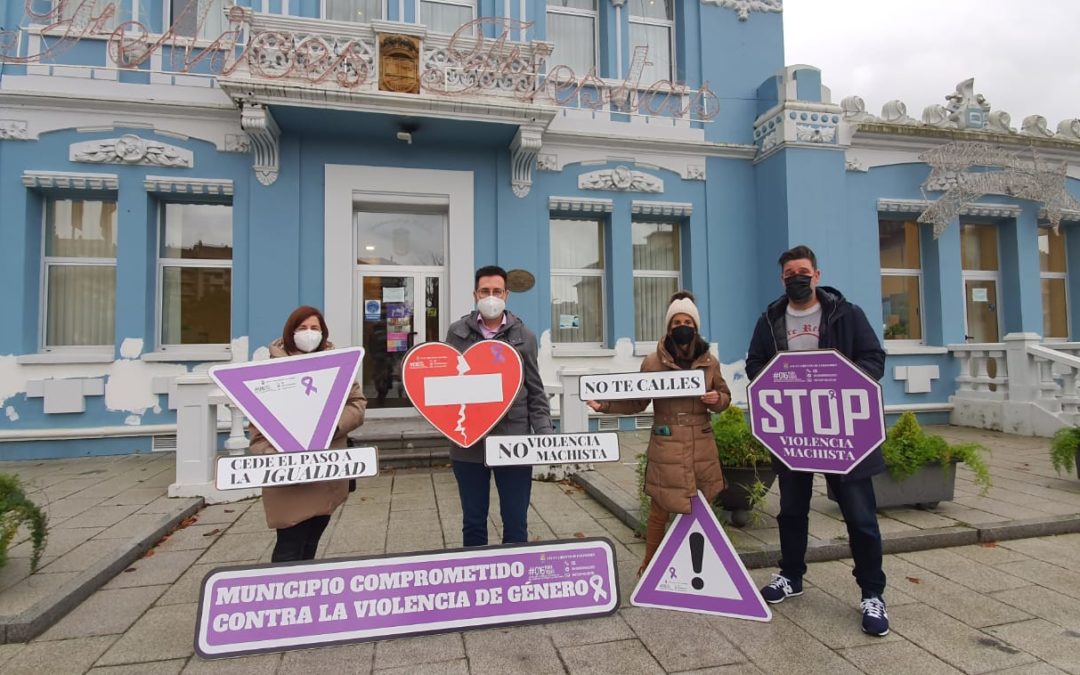 COLINDRES REIVINDICA EL NO A LA VIOLENCIA DE GÉNERO CON UNA CAMPAÑA DE CONCIENCIACIÓN