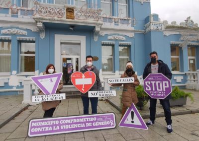 COLINDRES REIVINDICA EL NO A LA VIOLENCIA DE GÉNERO CON UNA CAMPAÑA DE CONCIENCIACIÓN