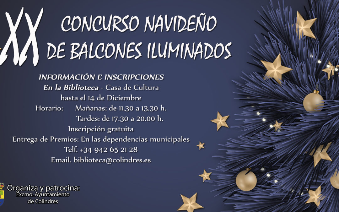 XX CONCURSO DE BALCONES ILUMINADOS 2021