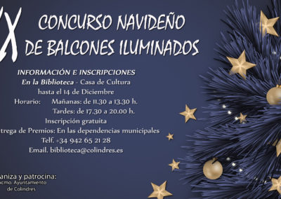 XX CONCURSO DE BALCONES ILUMINADOS 2021