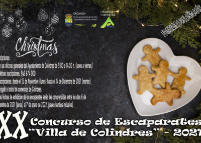 XX CONCURSO DE ESCAPARATES DE COLINDRES 2021