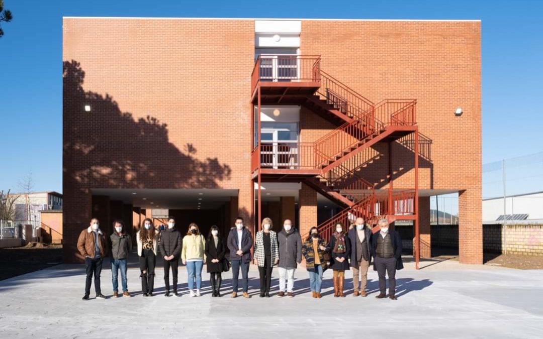 FINALIZADAS LAS OBRAS DE AMPLIACIÓN DEL IES VALENTÍN TURIENZO POR UN IMPORTE DE 1,5 MILLONES DE EUROS