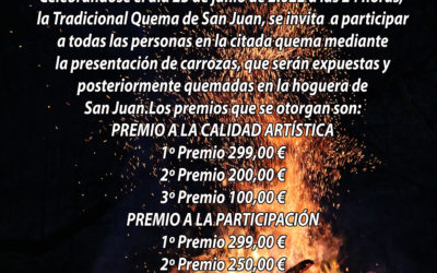 ANUNCIO Tradicional Quema de San Juan 2022
