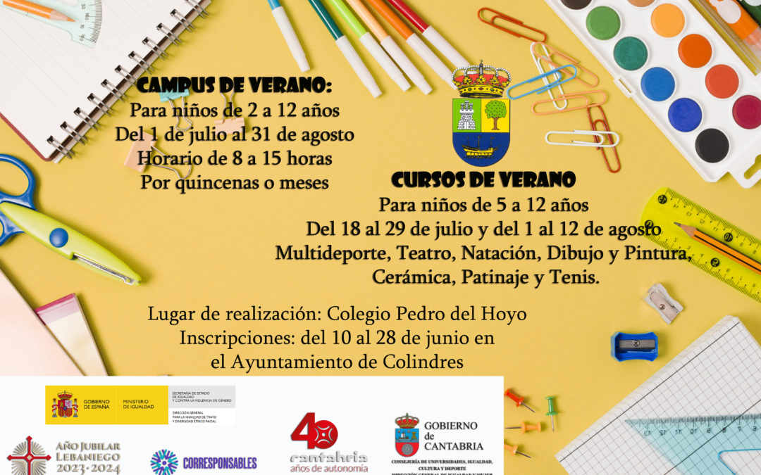 CAMPUS Y CURSOS DE VERANO 2022