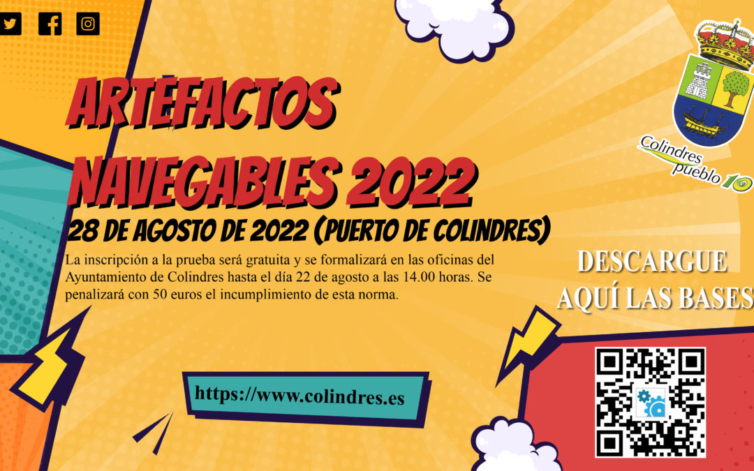 BASES DEL CONCURSO DE ARTEFACTOS NAVEGABLES 2022