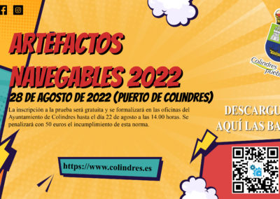 BASES DEL CONCURSO DE ARTEFACTOS NAVEGABLES 2022