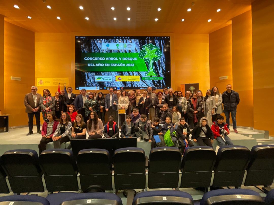 LA ENCINA DE COLINDRES RECIBE EL PREMIO A MEJOR ÁRBOL DE ESPAÑA