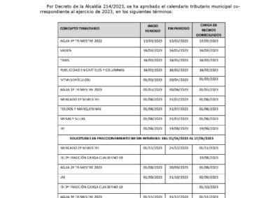 APROBACIÓN CALENDARIO FISCAL BOLETÍN OFICIAL DE CANTABRIA
