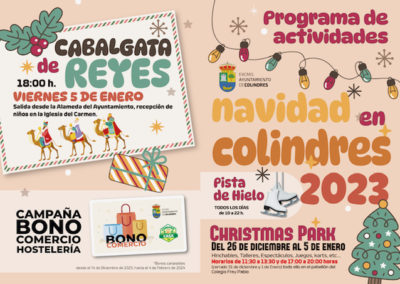 COLINDRES PRESENTA SU PROGRAMACIÓN NAVIDEÑA