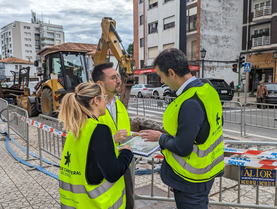 Comienzan las obras de humanización de las travesías N-629 y N-634 a su paso por Colindres