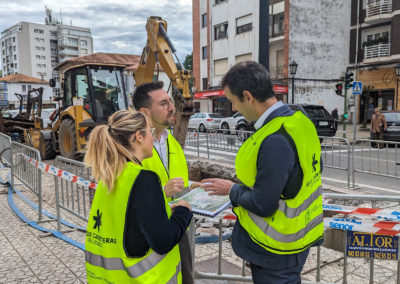 Comienzan las obras de humanización de las travesías N-629 y N-634 a su paso por Colindres