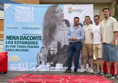 Sunset Acoustic Colindres celebra su novena edición con Nena Daconte y Los Estanques como platos fuertes