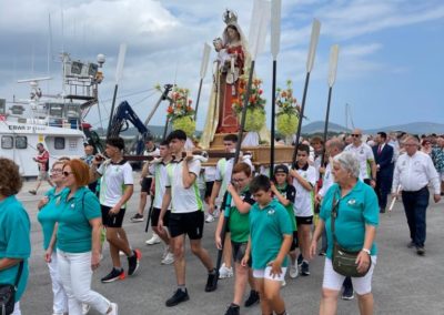 COLINDRES CELEBRA LAS FESTIVIDADES DEL CARMEN Y SANTIAGO