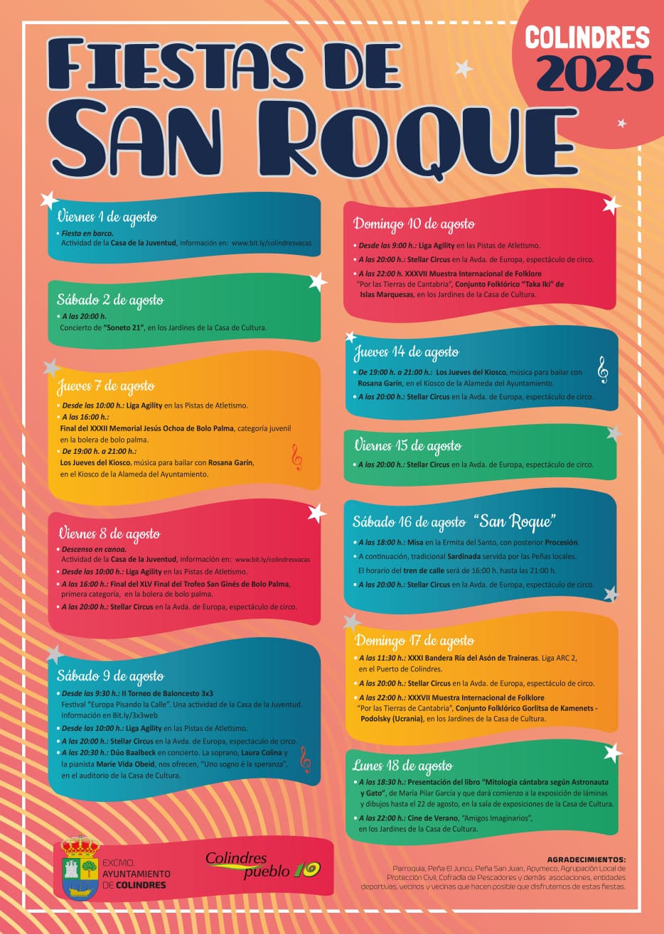 COLINDRES CELEBRA SU TRADICIONAL FIESTA DE SAN ROQUE