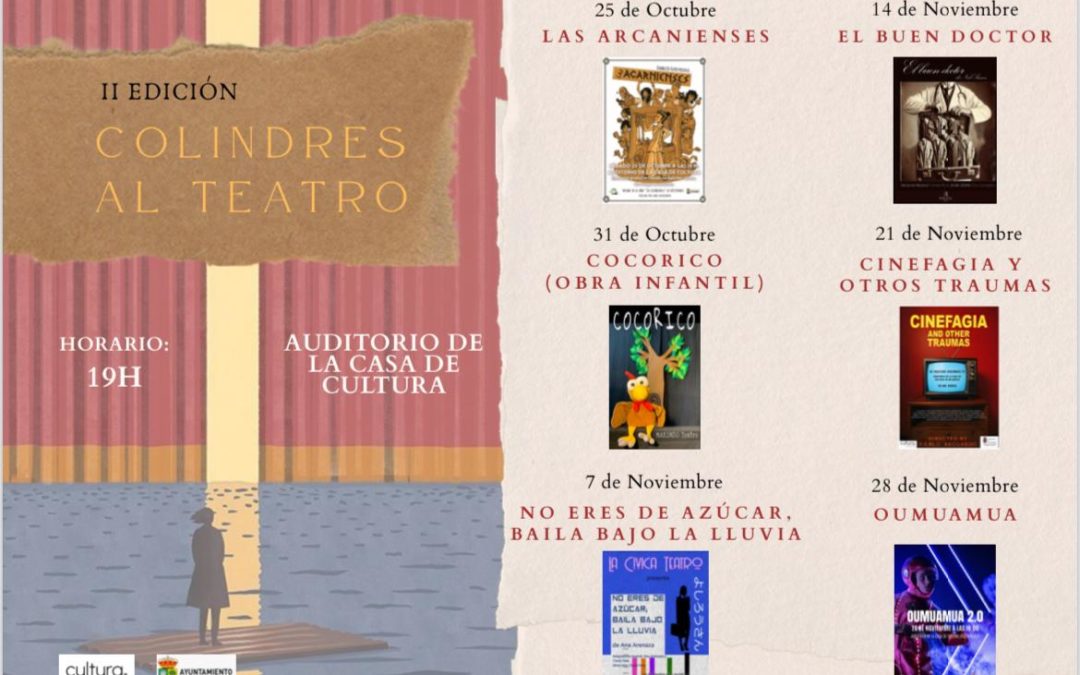 Llega la II edición de “Colindres al Teatro”