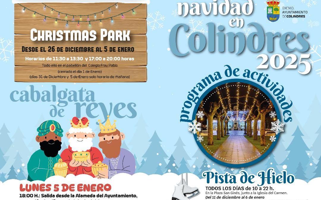 COLINDRES PRESENTA SU PROGRAMACIÓN NAVIDEÑA