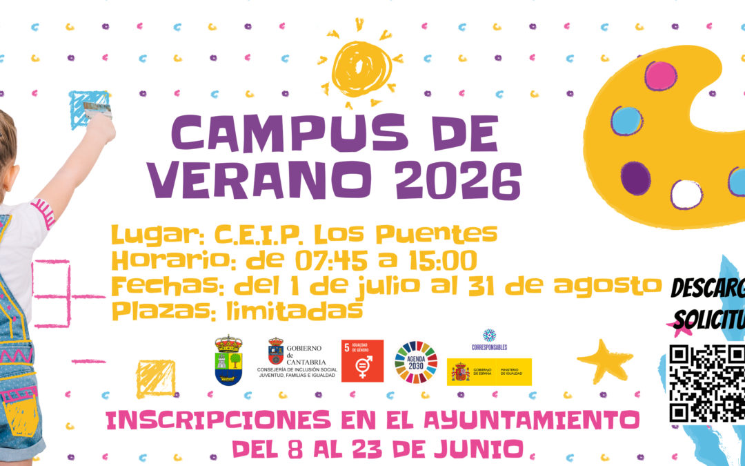 COLINDRES ABRE EL PLAZO DE INSCRIPCIÓN PARA SU CAMPUS DE VERANO 2026