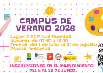 COLINDRES ABRE EL PLAZO DE INSCRIPCIÓN PARA SU CAMPUS DE VERANO 2026