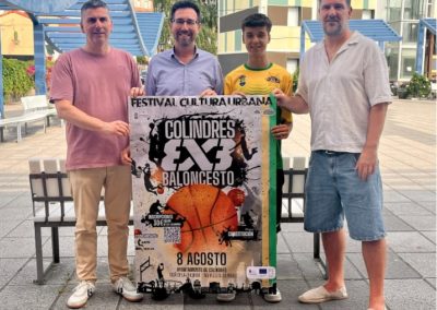 Colindres celebra la tercera edición del Festival Urbano con el Torneo de Baloncesto 3×3