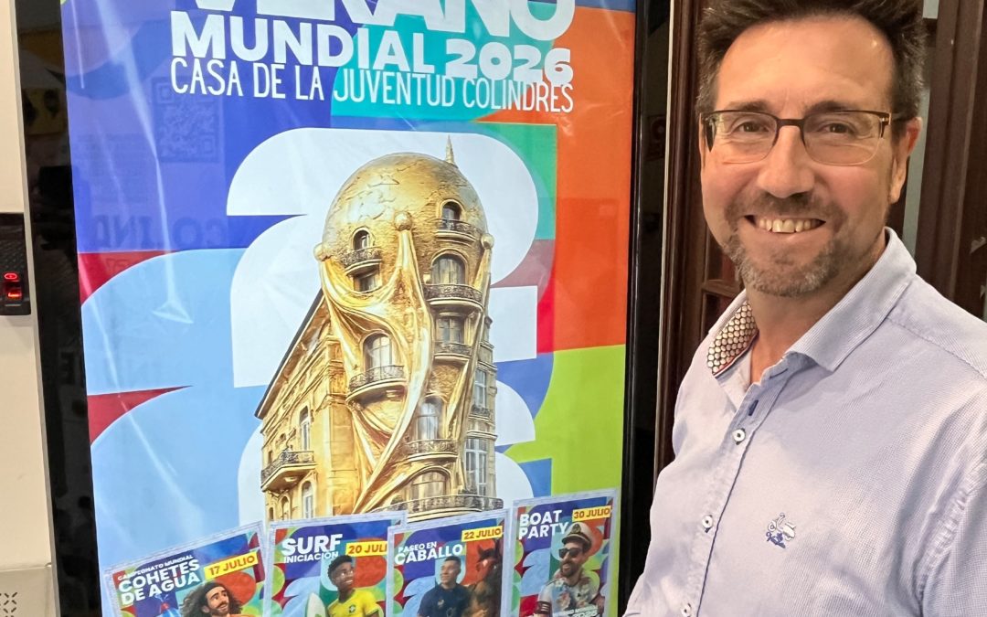 Colindres presenta “Verano Mundial”, una programación con más de dos meses de actividades gratuitas para la juventud