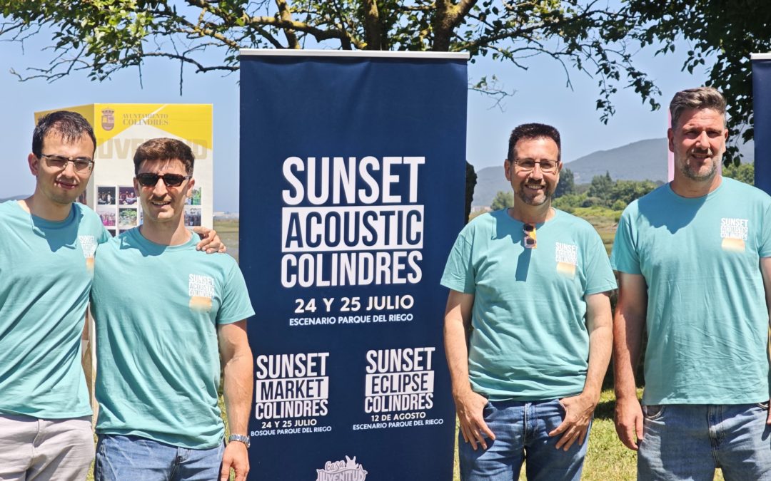 Colindres celebra el décimo aniversario de Sunset Acoustic con un cartel de primer nivel, un mercado de jóvenes creadores y una edición especial para disfrutar del eclipse solar.